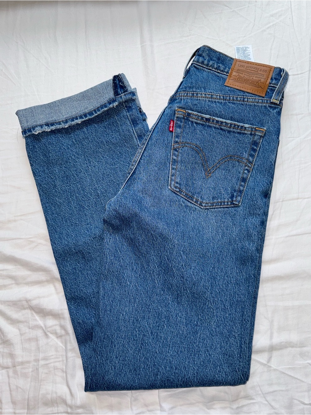 Levi's Ribcage Straight leg Jean
